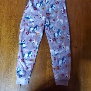Kids Unicorn Pajama Bottoms - Multicolor